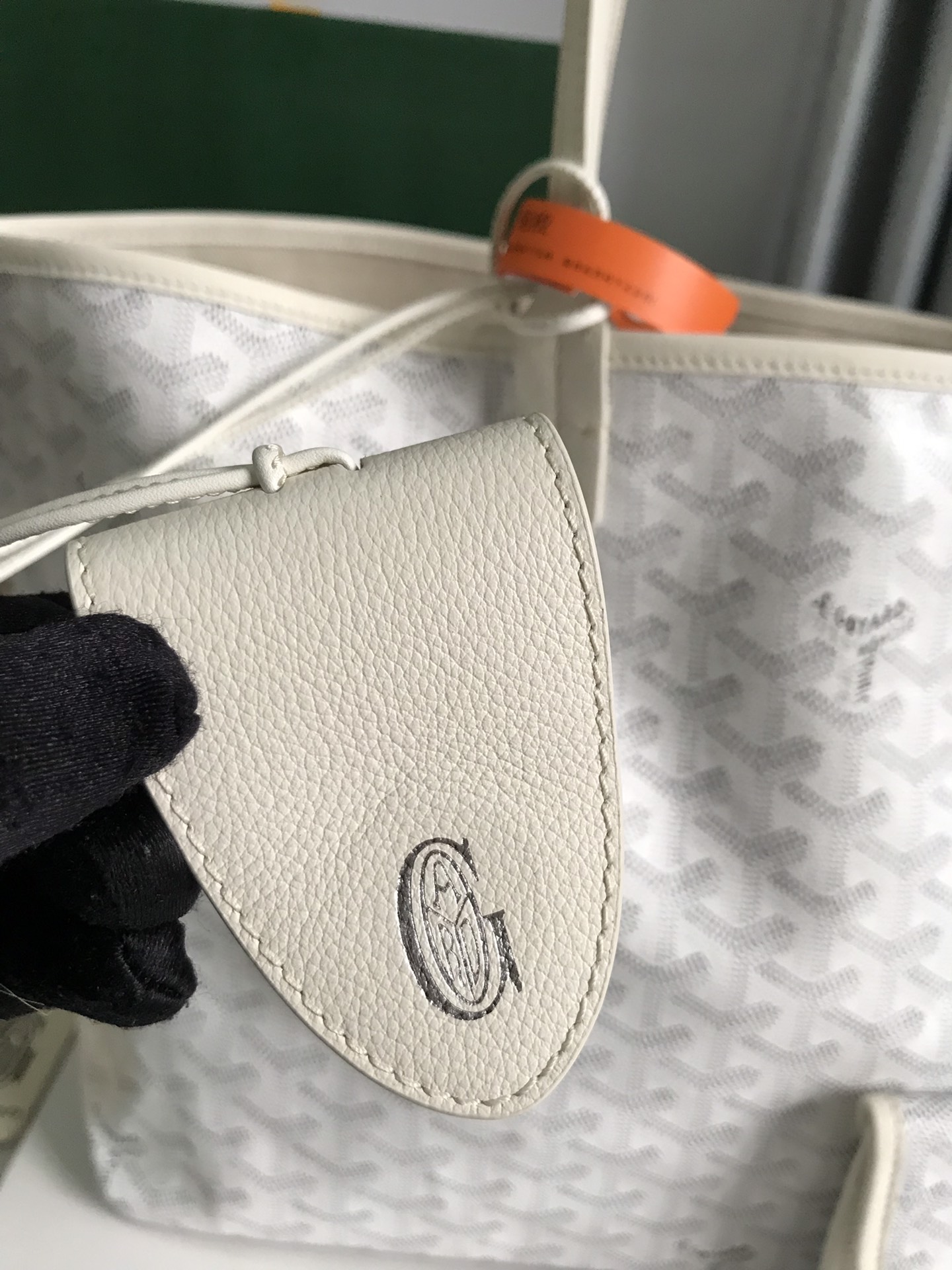 Goyard Pre-Loved Saint Louis PM bag for Women - White in