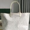 Goyard Pre-Loved Saint Louis PM bag for Women - White in