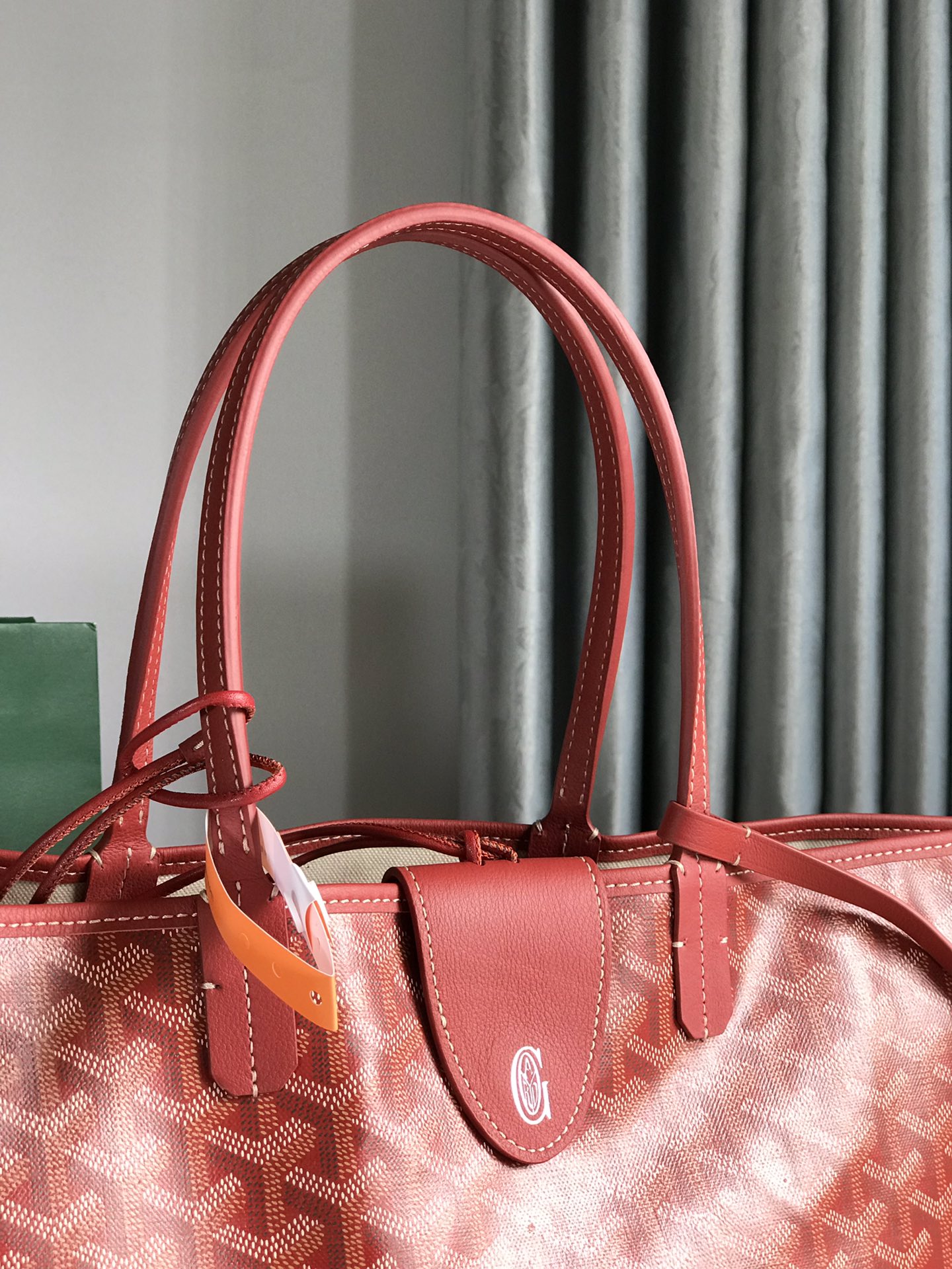 GOYARD Goyardine Saint Louis PM red 1370123