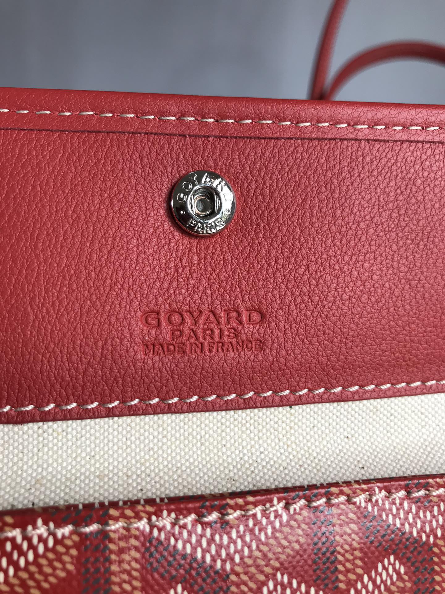 GOYARD Goyardine Saint Louis PM red 1370123