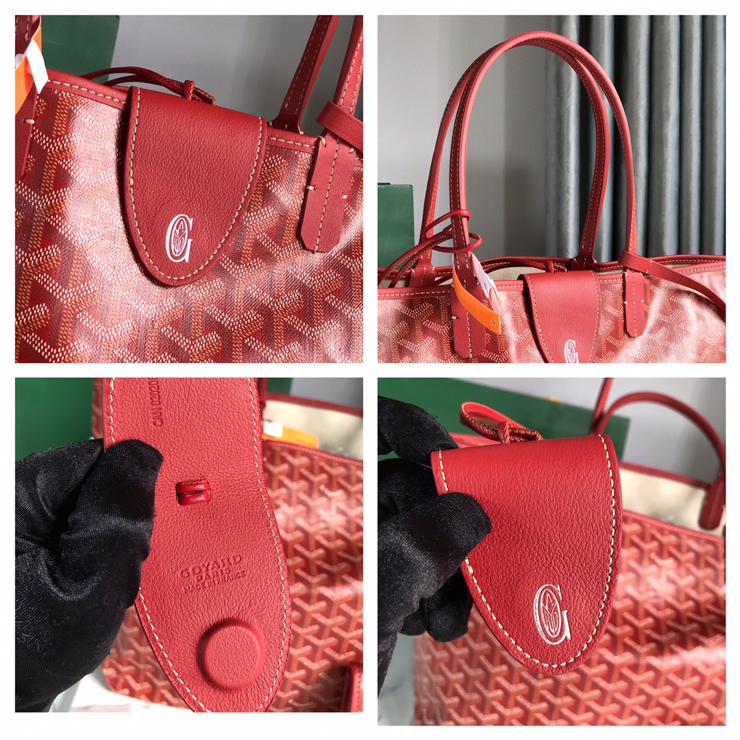 GOYARD Goyardine Saint Louis PM red 1370123