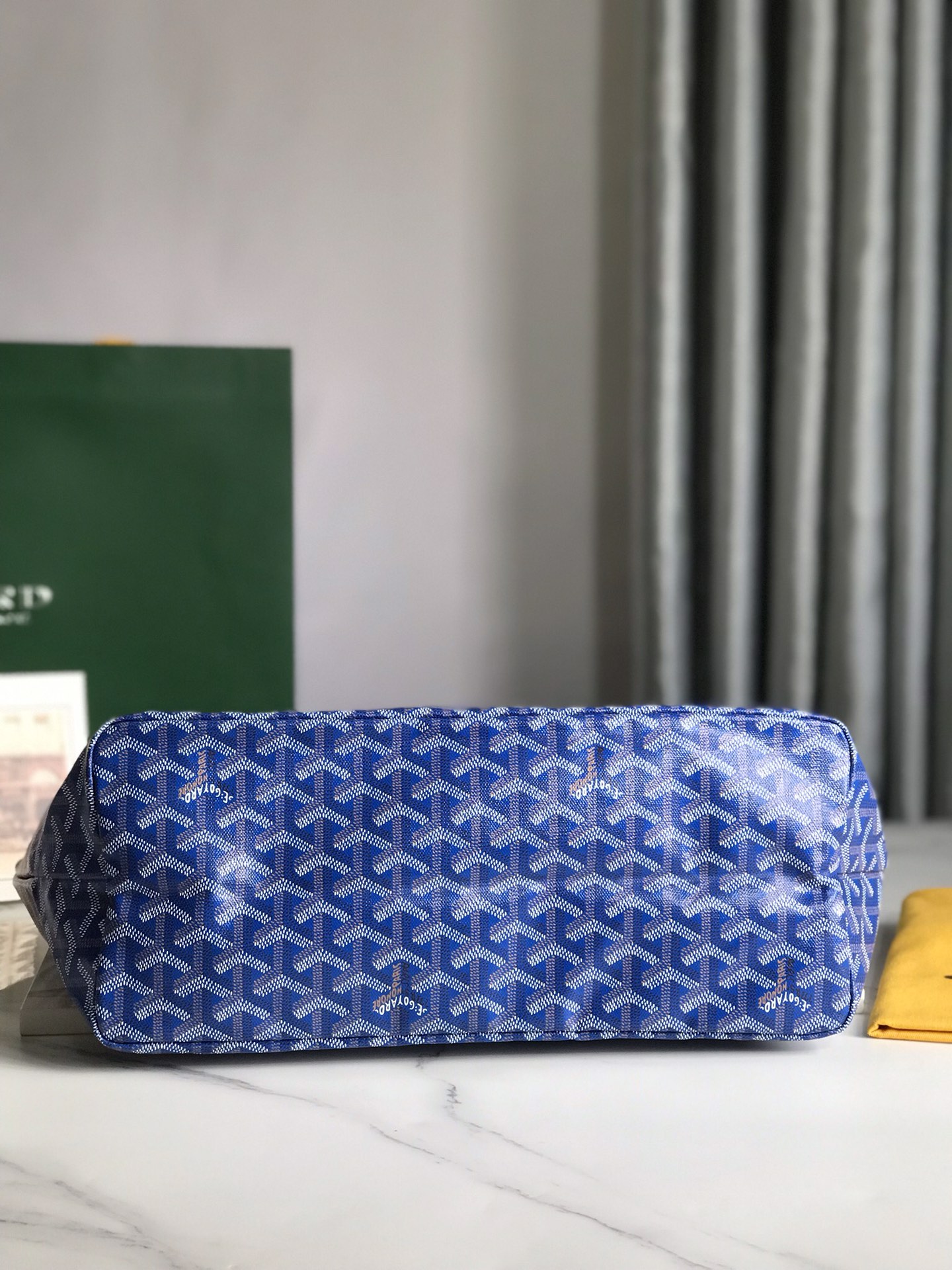 GOYARD Goyardine Saint Louis PM Sky Blue 1370123