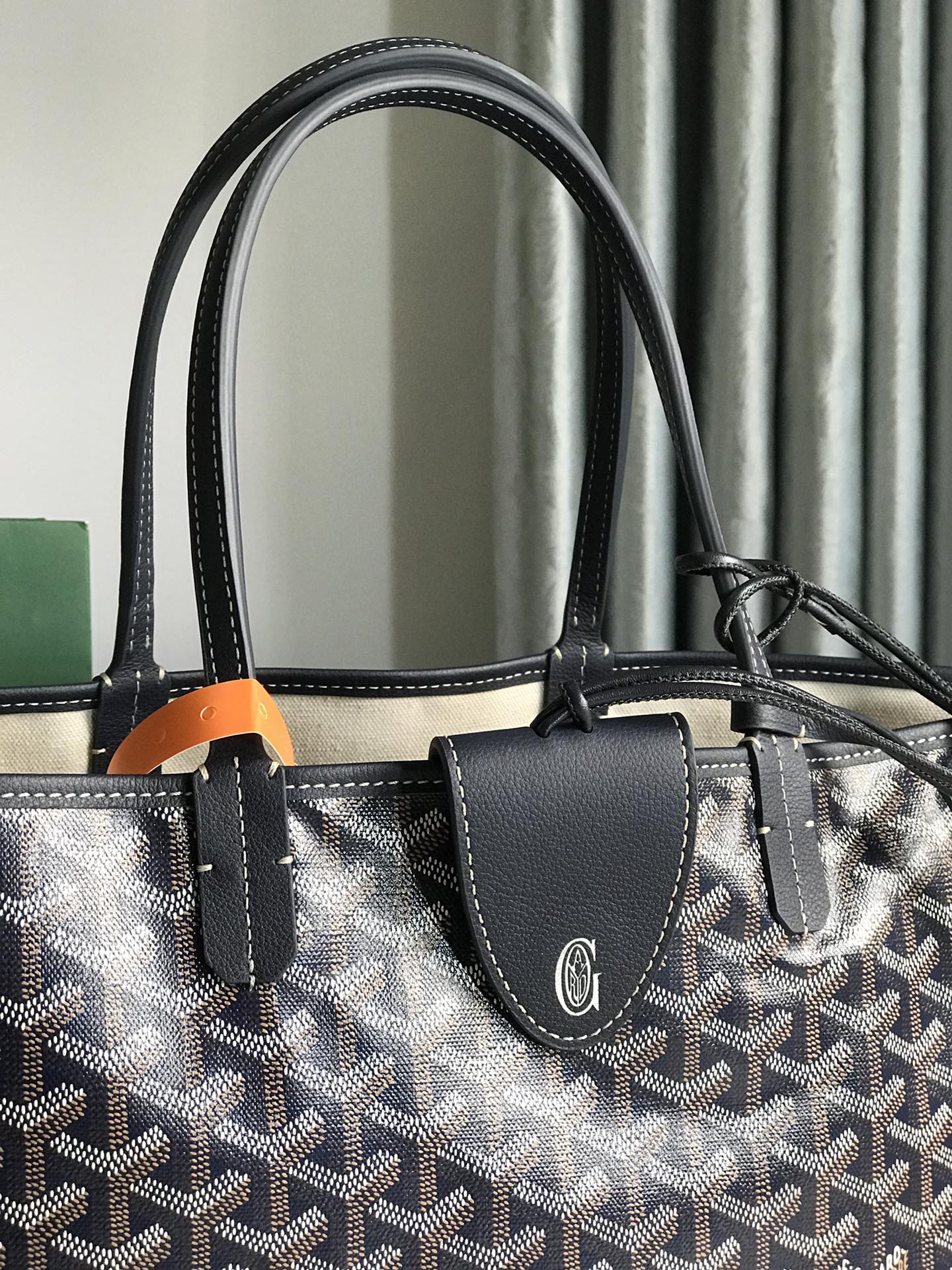 Goyard Saint Louis Tote Bag PM Black 120893735 | eBay