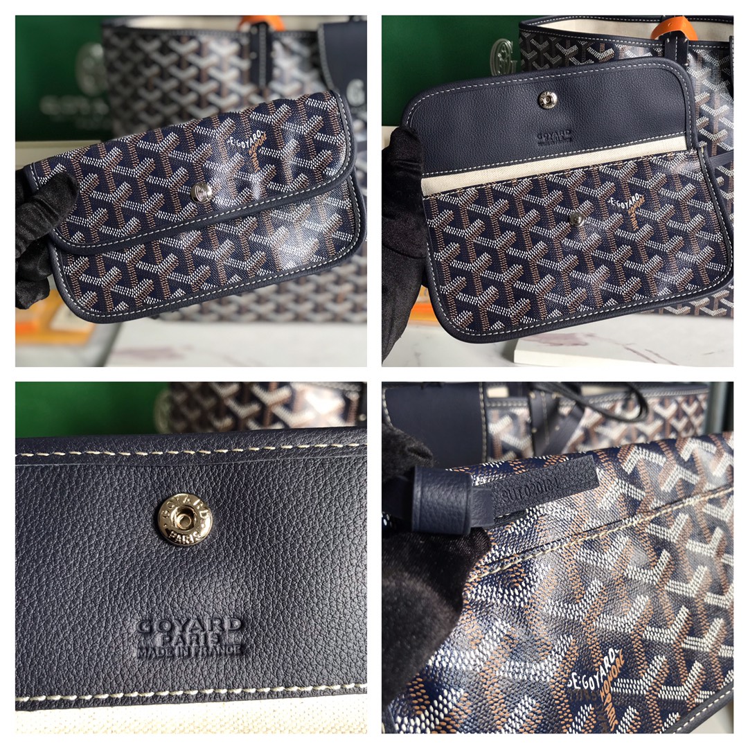 Goyard Saint Louis Tote Bag PM Black 120893735 | eBay