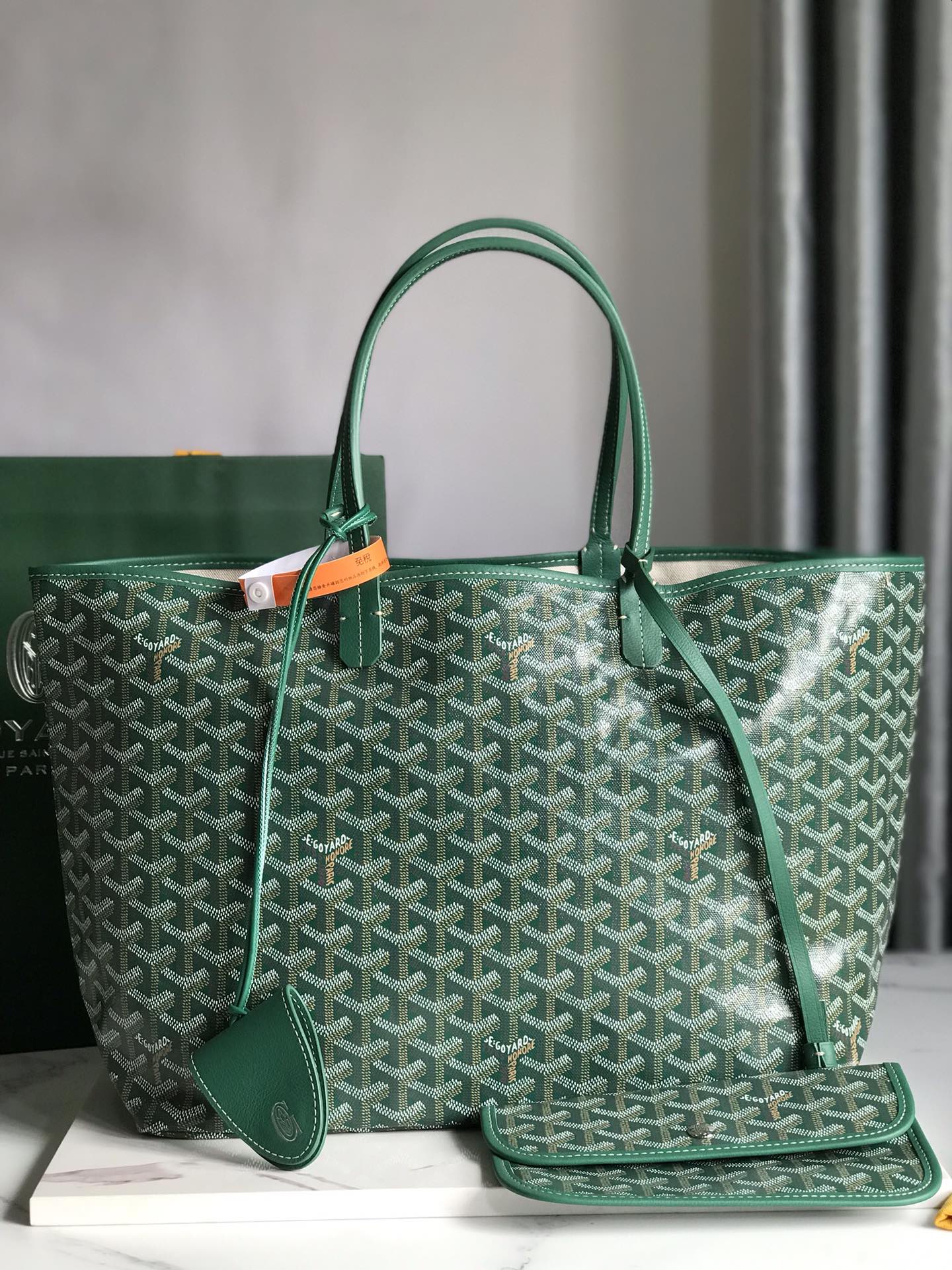 Goyard Pre-Owned 2000s Saint Louis Tote Bag | Green