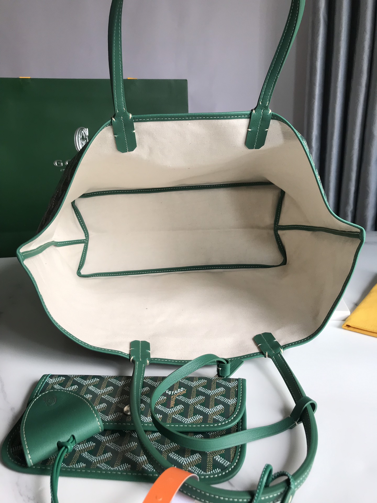 Goyard Pre-Owned 2000s Saint Louis Tote Bag | Green
