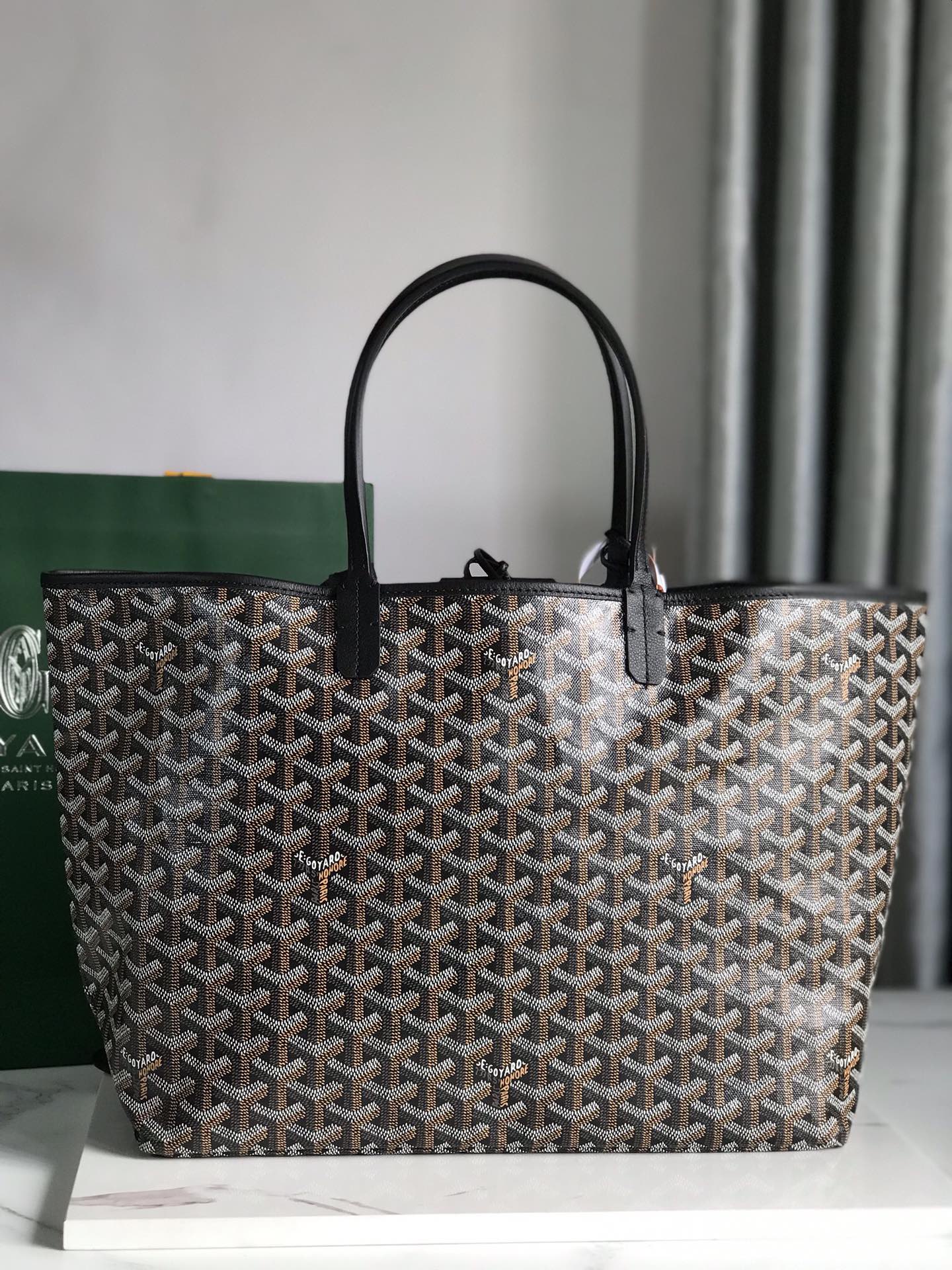 GOYARD Goyardine Saint Louis GM Black 1186573 |