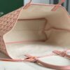 Goyard Pearly Coral Goyardine Canvas And Chevroches bang in pink