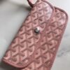 Goyard Pearly Coral Goyardine Canvas And Chevroches bang in pink