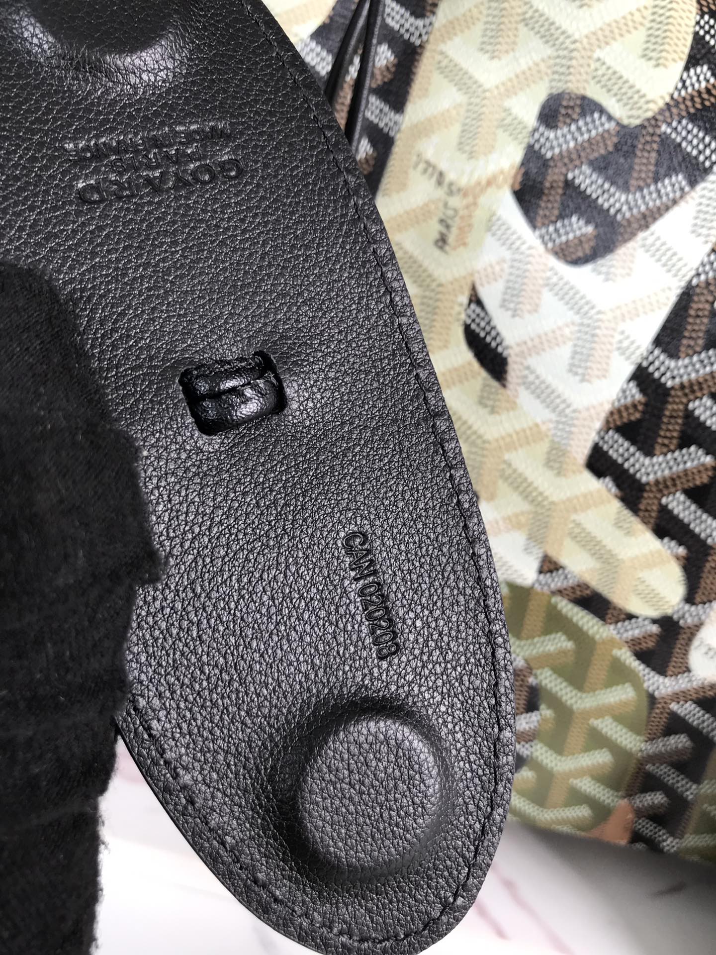 Goyard Saint Louis PM Tote Bag Lettres Camouflage Khaki