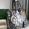 Goyard Saint Louis PM Tote Bag Lettres Camouflage Blue Pu