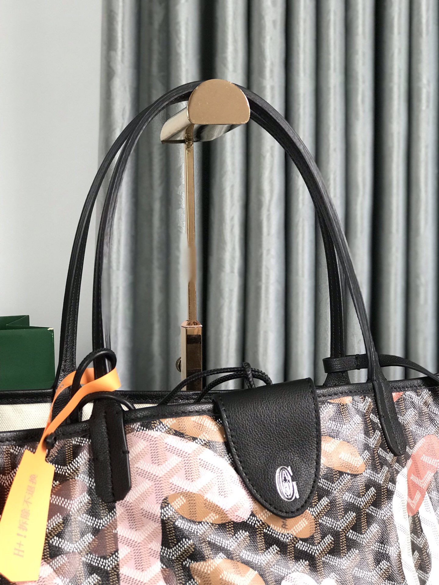 Goyard Saint Louis GM Tote Bag Lettres Camouflage Pink L/d
