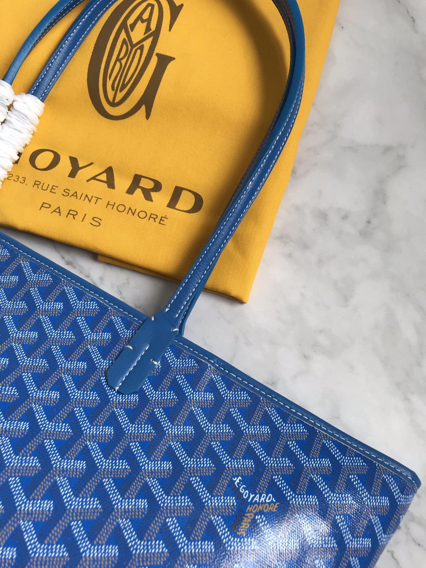 GOYARD Goyardine Saint Louis PM Sky Blue 1582737 |