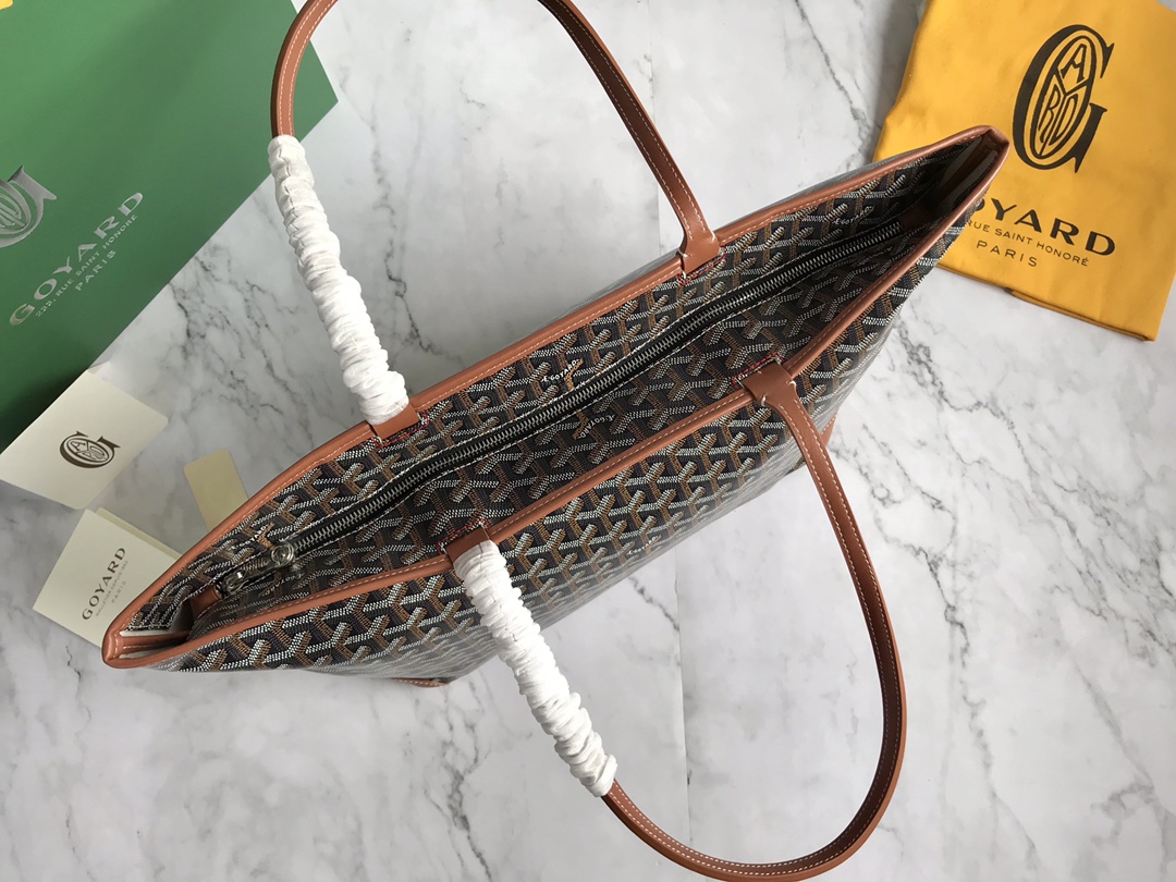 GOYARD Saint Louis Artois PM Bag brown Tote bag | eBay