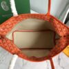 Goyard Saint Louis Orange Coated Canvas Leather GM Tote Goyard