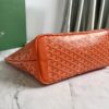 Goyard Saint Louis Orange Coated Canvas Leather GM Tote Goyard