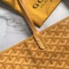 Goyard Yellow Goyardine Coated Canvas and Leather
