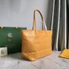 Goyard Yellow Goyardine Coated Canvas and Leather