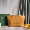 Goyard Yellow Goyardine Coated Canvas and Leather