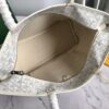 Goyard White Goyardine Coated Canvas and Leather Saint