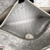 Goyard White Goyardine Coated Canvas and Leather Saint