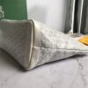 Goyard White Goyardine Coated Canvas and Leather Saint