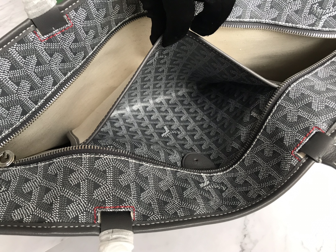 Goyard Saint Louis PM Tote Bag Pouch Gray Shopping