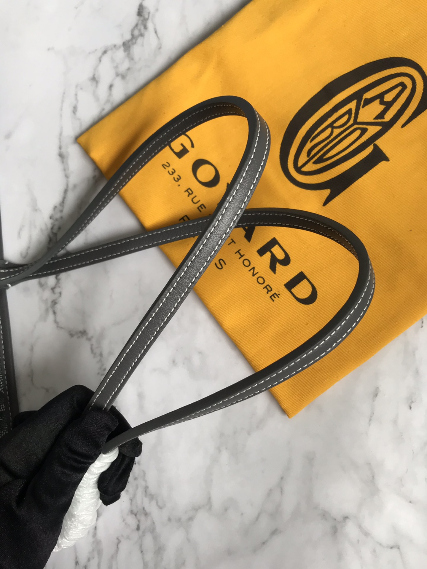 Goyard Saint Louis PM Tote Bag Pouch Gray Shopping