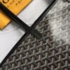 Goyard Saint Louis Pm Tote Bag Goyardine Canvas Black Amalouispm Goyard
