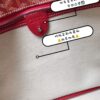 Goyard red Goyardine Coated Canvas and Leather