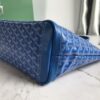 Goyard Brown/Navy Blue Coated Canvas Saint Louis Tot