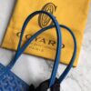 Goyard Brown/Navy Blue Coated Canvas Saint Louis Tot