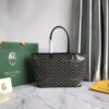 Goyard Goyardine Artois Tote PM Black Canvas & Chevroches