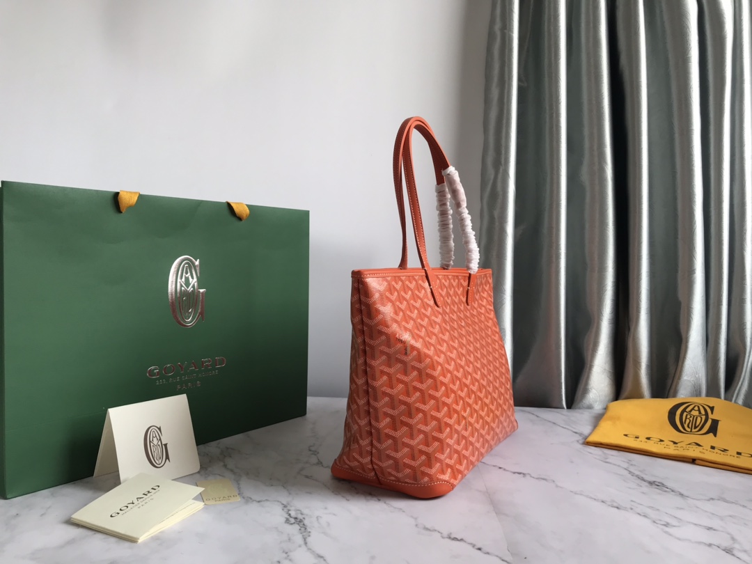 GOYARD Goyardine Artois PM Orange 903093 |