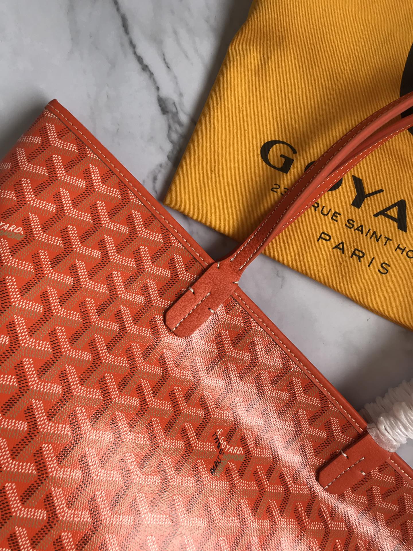 GOYARD Goyardine Artois PM Orange 903093 |