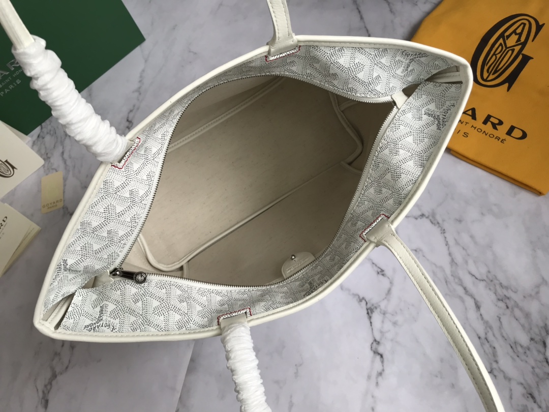 GOYARD Goyardine Saint Louis PM White 1487517