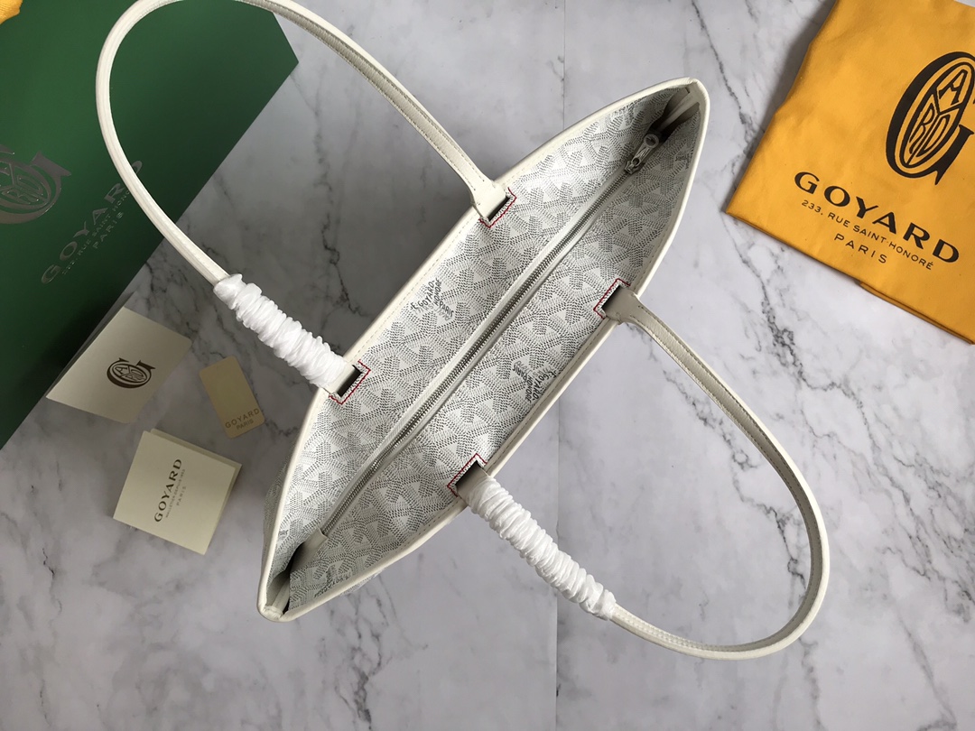 GOYARD Goyardine Saint Louis PM White 1487517