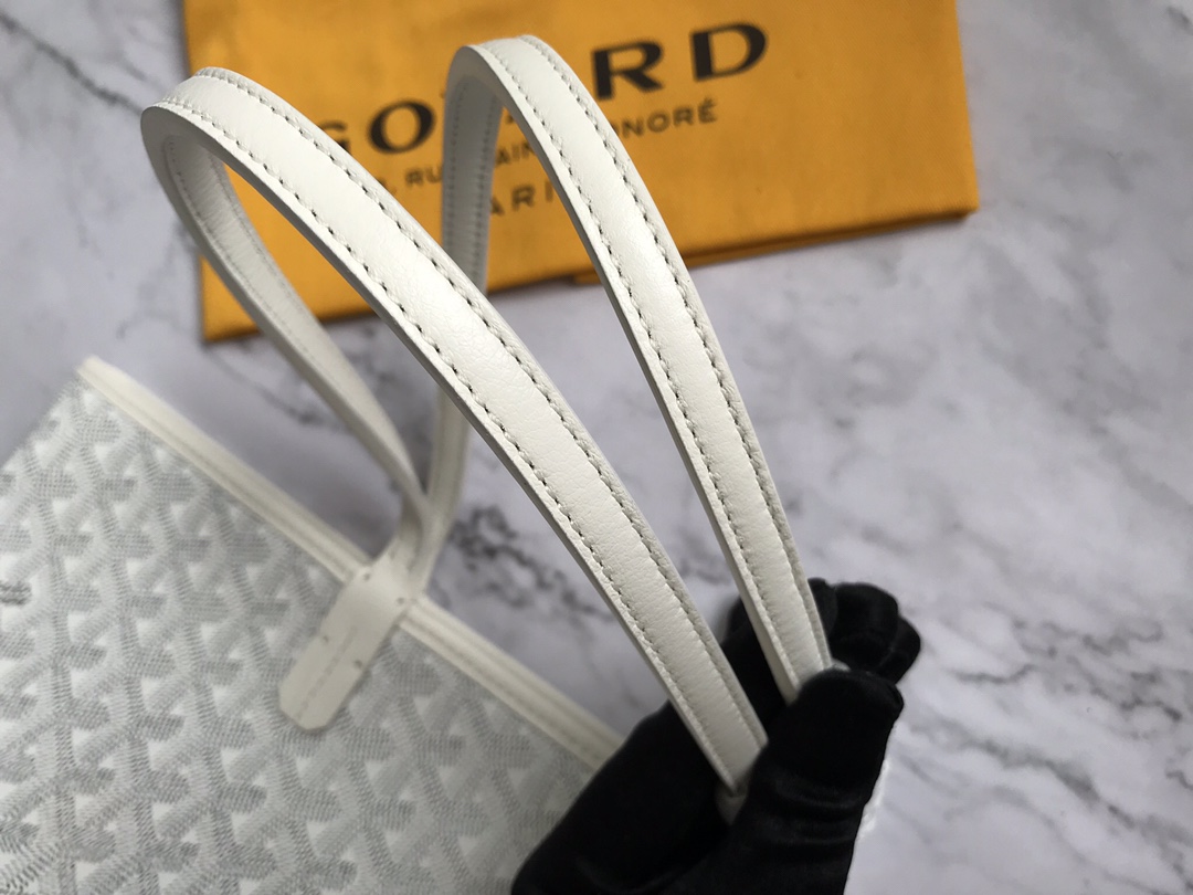 GOYARD Goyardine Saint Louis PM White 1487517