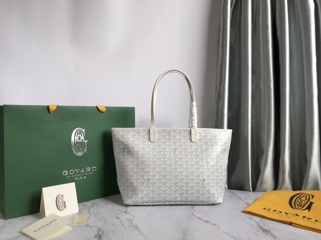 GOYARD Goyardine Saint Louis PM White 1487517