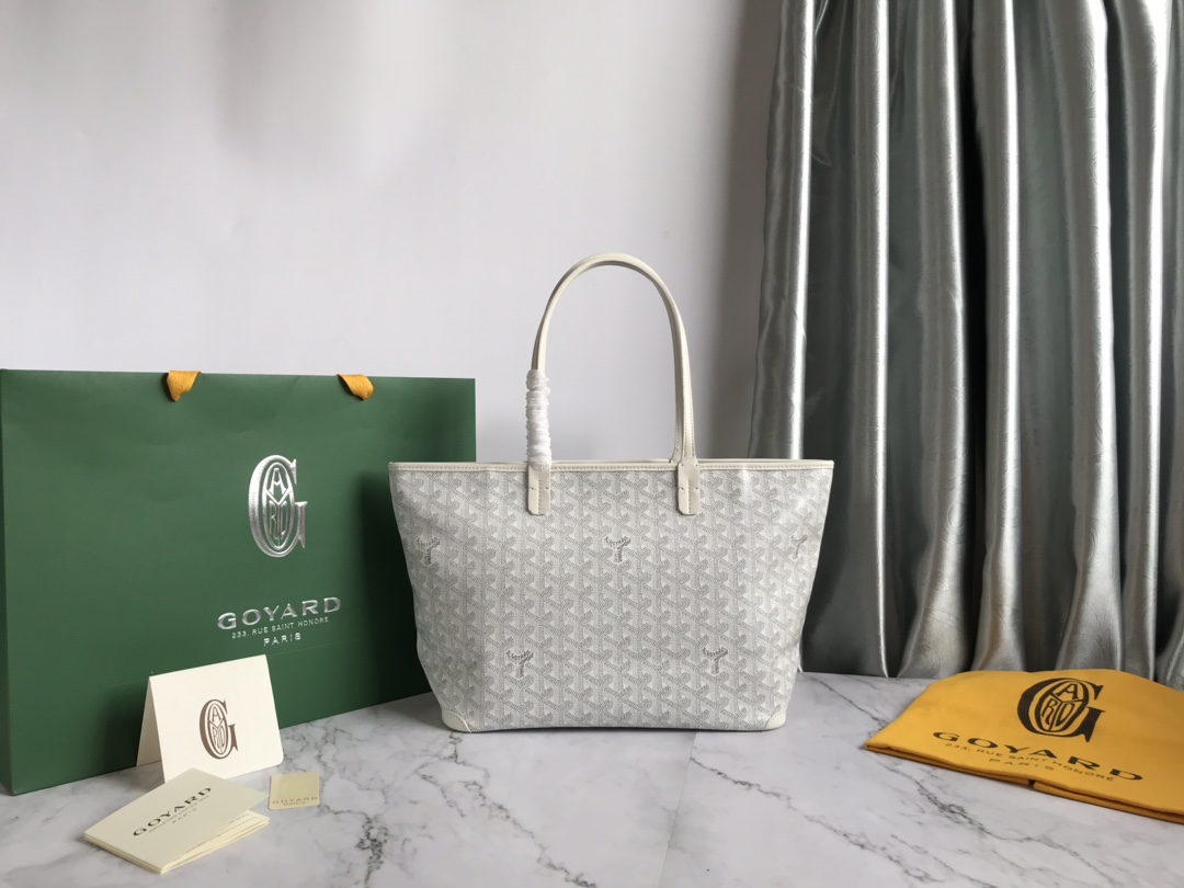 GOYARD Goyardine Saint Louis PM White 1487517