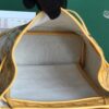 Alpin Mini Backpack Goyardine Canvas Yellow