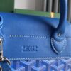 GOYARD Goyardine Calfskin Mini Alpin Backpack Sky Blue 1525974