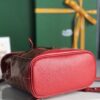 GOYARD Goyardine Calfskin Mini Alpin Backpack Red 82708