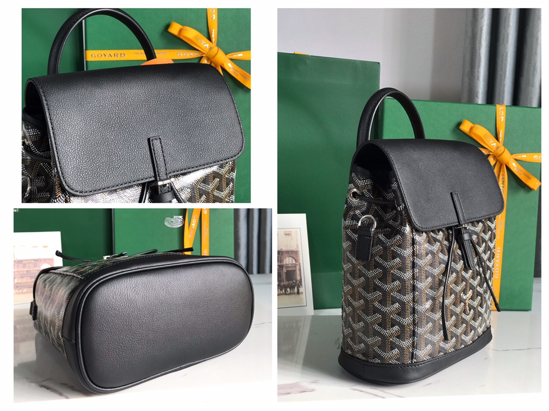 GOYARD Alpin Mini Herringbone 3way Backpack Daypack bag