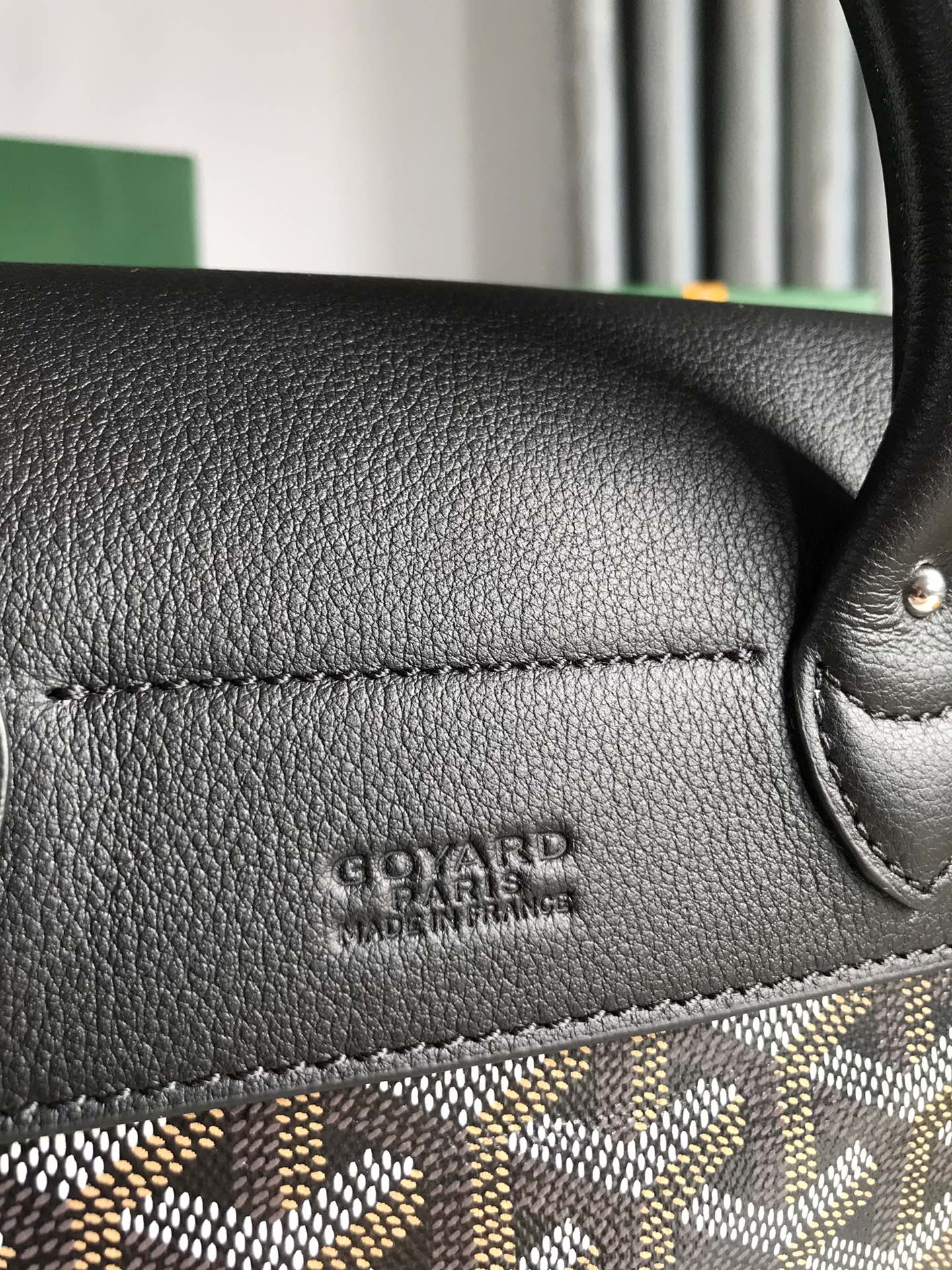 GOYARD Alpin Mini Herringbone 3way Backpack Daypack bag