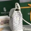 Goyard Alpin Backpack Coated Canvas Mini White 3128261