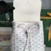 Goyard Alpin Backpack Coated Canvas Mini White 3128261