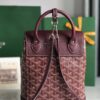 Goyard Alpin Backpack Coated Canvas Mini Red 2557501