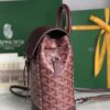 Goyard Alpin Backpack Coated Canvas Mini Red 2557501