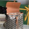 GOYARD Goyardine Calfskin Mini Alpin Backpack Black